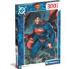 Clementoni - Puzzle per Bambini 300 Pezzi Supercolor, 9+ Anni, Illustrazione con Superman, Idea Regalo, Made in Italy, 33,5x48,5 cm, 21747