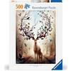 Ravensburger - Puzzle per adulti - Puzzle da 500 pezzi - Cervo mistero - Adulti e bambini dai 12 anni - Puzzle di alta qualità - Animali e fantasia - 12000391
