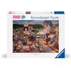 Ravensburger - Puzzle 1000 Pezzi Pennellate di Parigi, Per Adulti 70x50cm | Puzzle Pennellate di Parigi, 1000 pezzi, 70x50 cm, adulti 14+, collezione Meravigliosa Illustrazione, idea regalo originale.