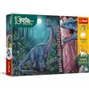 Trefl - The Treflik Family, Inspired By Dino World, Diplodocus - 100 pezzi - Puzzle colorato con dinosauri, intrattenimento creativo, divertimento per bambini dai 5 anni in su