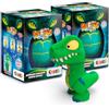 MEGGA EGG CRAZE MEGA EGG DINOREX, Confezione da 2 Dinosauro che si schiudono in acqua, uova dinosauro che cresce nell acqua diversi modelli, giochi bambini uovo da cova, uovo sorpresa.