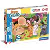 Clementoni - 24236 - Supercolor Puzzle - Topo Gigio - 24 Maxi Pezzi - Puzzle Bambini 3 Anni, Puzzle Cartoni Animati - Made In Italy