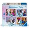 Ravensburger - Puzzle 4 in a Box: Disney Frozen, Puzzle Bambini 3 Anni, 19x 14 Cm, Regalo Bambina 3 Anni E Bambino