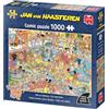 Jan van Haasteren JUMBO Jan Van Haasteren JVH - Caldo Davanti, Caos Dentro, Non so Benessere, Puzzle per Adulti, umoristico, Cartone Riciclato al 100%, 1000 Pezzi