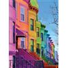 Nathan - Puzzle per adulti - Puzzle da 500 pezzi - Case multicolori - Adulti e bambini a partire dai 12 anni - Puzzle di alta qualità - Art Photo Collection - 12001151
