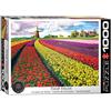 Eurographics 60005326 Tulip Fields Netherlands Puzzle, Vario, 1000