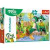 Trefl, Puzzle, La Famiglia Treflik, 30 Pezzi, Trefliki in Riva al Lago, per Bambini dai 3 Anni