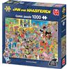 Jan Van Haasteren JVH Dia de Los Muertos - Puzzle da adulto, umoristico, cartone riciclato al 100%, 1000 pezzi, Jumbo