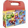 Educa - Puzzle Iron Man | 4in1 Progressivo 6/9/12/16 pezzi | Iron Man Marvel Supereroi | dai 3 anni (20344)