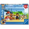 Ravensburger - Paw Patrol, Puzzle Bambini 4+ Anni, Con 2 Puzzle Da 24 Pezzi | Include 2 puzzle da 24 pezzi di Paw Patrol, giochi educativi e divertenti, ideali come regalo per ogni occasione dai 4 anni.