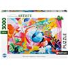 Nathan - Puzzle da 3000 pezzi - Vegetable Abstraction/Amaury Dubois - Adulti e bambini a partire dai 14 anni - Puzzle di alta qualità - Misura perfetta - Collezione Artist - 12001550