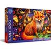 Trefl - DreamScapes: Volpe Magica - Puzzle 1000 Pezzi - Serie di Dipinti dal Mondo dei Sogni, per Adulti e Bambini dai 14 anni