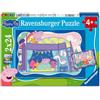 Ravensburger - Puzzle 2 x 24 Pezzi: Peppa Pig, Puzzle Bambini 4 Anni, 26 x 18 Cm, Regalo Bambina 4 Anni E Bambino