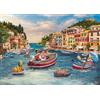 Schmidt 58053 Disney Mickey & Minnie in Italia, Thomas Kinkade, Puzzle da 1000 pezzi