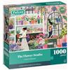 Falcon Flower Studio - Puzzle da 1000 pezzi - Puzzle per adulti 1000 pezzi splendidamente illustrati - Puzzle per attività a casa, giorni di pioggia, regalo di compleanno e regalo di Natale - Jumbo