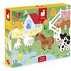 Janod - 5 puzzle evolutivi a tema veicoli - Puzzle evolutivo per bambini da 2 a 10 pezzi - Sviluppa la motricità fine e la logica - Gioco educativo dai 24 mesi