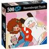 Ravensburger - Puzzle 500 Pezzi Hello Spank, Adulti 80s Mania 49x36cm | Puzzle Hello Spank da 500 pezzi, formato 49x36 cm, per adulti 14+, effetto nostalgia, collezione 80s Mania e idea regalo.