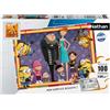 Nathan - Puzzle per bambini - Puzzle da 100 pezzi - The Family of Despicable Me 4 - Ragazza o bambino a partire da 6 anni - Puzzle di alta qualità - Cartone spesso e resistente - 12001097
