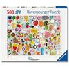 Ravensburger - Puzzle 500 Pezzi Caos Kawaii, Puzzle Adulti 49x36cm | Puzzle 500 pezzi, 49x36 cm, per adulti dai 14 anni, collezione 500 pezzi e ideale come idea regalo originale.