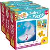Liscianigiochi, Puzzle, Multicolore, 1-4 Anni (Confezione da 3)