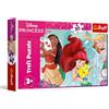 Trefl - Disney Princess, Belle e coraggiose - Puzzle da 30 pezzi - Puzzle colorato con personaggi delle fiabe, intrattenimento creativo, per bambini dai 3 anni in su