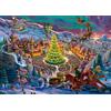 Schmidt 58609 Polo Nord di Babbo Natale, Zac Kinkade, puzzle da 1000 pezzi