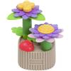 Chicco Vaso di Fiori Giocattolo per Bambini Margherita - Set 14 Pezzi da Costruire in Tessuto e Legno - Gioco Educativo Montessori per Motricità Fine e Cameretta - Regalo Nascita e Compleanno Neonati
