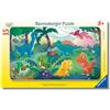 Ravensburger - Puzzle Cuccioli di dinosauro | Puzzle Bambini 3 Anni O Più | 15 Pezzi | Regalo Bambino 3 Anni | 25x14,50 Cm