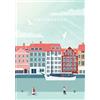 Ravensburger - Puzzle Copenhagen per Adulti, 300 Pezzi, Collezione Puzzle Moments, Idea Regalo per Lei o Lui, 27x39 cm