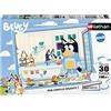 Nathan - Puzzle per bambini - 30 pezzi - Nella vasca da bagno con Bluey - Bambina o bambino a partire da 4 anni - Puzzle di alta qualità - Cartone spesso e resistente - Everyday & Family - 86170