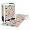 Sentosphère Puzzle - 500 pezzi - Pesci esotici - Cofanetto creativo per adulti e bambini - a partire da 8 anni - 7314