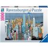 Ravensburger - Puzzle I Am New York, 1000 Pezzi, Puzzle Adulti e Ragazzi, Idea Regalo per Lei o Lui, 70x50 cm