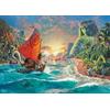 Schmidt 58030 Thomas Kinkade, Disney, Vaiana, Moana, Puzzle da 1000 Pezzi
