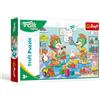 Trefl - The Treflik Family, La Gioiosa Famiglia Treflik - Puzzle 30 Pezzi - Puzzle Colorati con i Personaggi delle Fiabe, Divertimento Creativo, Gioco per Bambini dai 3 anni