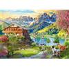 Schmidt 58886 Svago nelle Dolomiti, Puzzle 1000 Pezzi