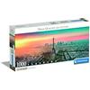 Clementoni Collection - Puzzle 1000 Pezzi Panorama per Adulti e Ragazzi, Parigi, Idea Regalo, Made in Italy, 98x33 cm, Poster Incluso, 39868