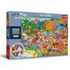 Trefl - Puzzle Spy Guy Lost Items: Europa - 500 Pezzi, Diventa un Detective e Trova 20 Differenze, Oggetti Smarriti, Intrattenimento Creativo per Adulti e Bambini dai 10 anni