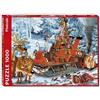 Piatnik 5566 1000 pezzi Riparazione puzzle slitta di Francois Ruyer