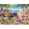 Schmidt 59793 Tempo soleggiato sulla spiaggia, puzzle da 1000 pezzi