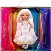Rainbow High Holiday Edizione da Collezione 2022 Bambola alla moda - ROXIE GRAND - Con capelli multicolori, abito con diamanti e accessori per bambole - Età: 6+ anni