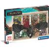 Clementoni - Puzzle per Bambini 300 Pezzi Supercolor, 9+ Anni, Illustrazione con Personaggi dal Cartone Dreamworks How to Train your Dragon, Idea Regalo, Made in Italy, 48,5x33,5 cm, 21748
