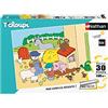 Nathan - Puzzle per bambini - 30 pezzi - T'choupi alla fattoria - Ragazza o bambino a partire da 4 anni - Puzzle di alta qualità - Cartone spesso e resistente - Everyday & Animals - 86379