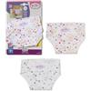 BABY born Pannolini, confezione da 2 per bambole 36 cm | 2 pannolini in tessuto, adatti a bambole da 36 cm