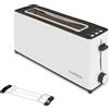 Bastilipo - Firefox - AB900 - Tostapane - Tostapane Lungo per due fette da 900 W di potenza - Funzione scongelamento - Vassoio raccoglibriciole (2130)