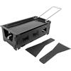 Cosy & Trendy Raschietto rettangolare in acciaio inox+ 2 spatole, 2 persone