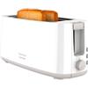Taurus - Tostapane Toastissimo | 1400W | 2 Fessure Extra Lunghe | 7 Livelli | Scongelare, Riscaldare, Annullare | Autocentrante | Sollevamento Extra | Bianco