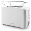 Clatronic Bomann Tostapane con 2 fessure per tostapane | Tostapane 2 fette con funzione sollevatore | Toster con funzione scongelamento e riscaldamento | per panini e toast | TA 6065 CB bianco