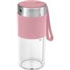 WMF Minis Mix on the Go 300 ml, Mini Mixer to Go, frullatore USB Smoothie Maker, Ricaricabile e Portatile, Rosa