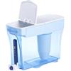 ZeroWater KC54962 - Distributore d'acqua da 30 tazze con filtro avanzato a 5 stadi + misuratore di qualità dell'acqua, 7,1 litri