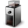 De'Longhi Macinacaffè professionale KG89 KG 89 per un massimo di 12 tazze, custodia in plastica, argento, 110 watt